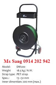 Xe đẩy cố định cuộn dây đai nhựa Macroleague DM200